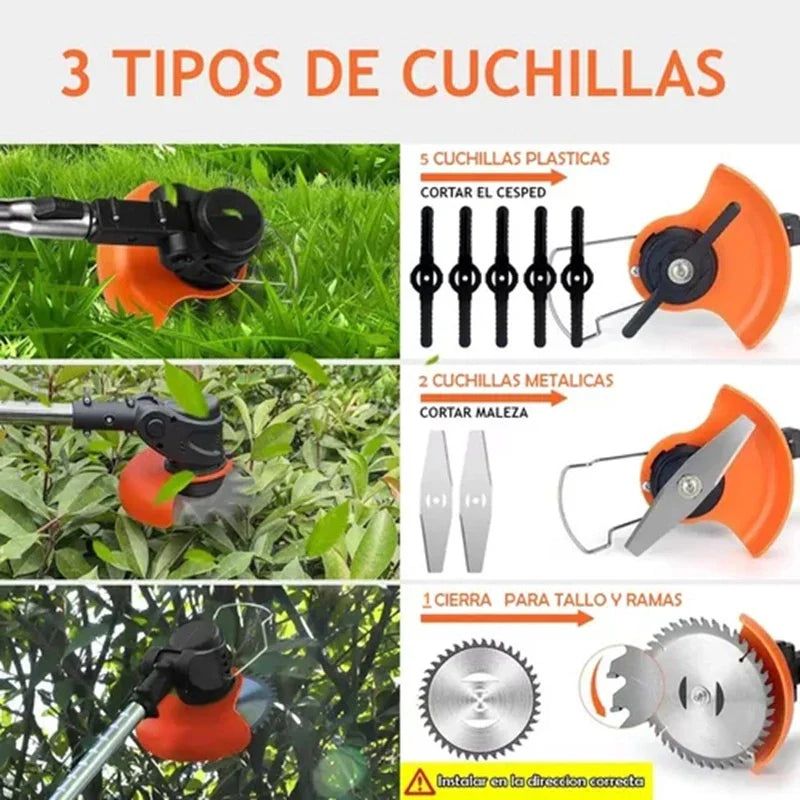 Guadaña Max Turbo Blade™ - ¡De un jardín descuidado a una obra de arte en minutos! + con Batería Extra + Regalos 🎁