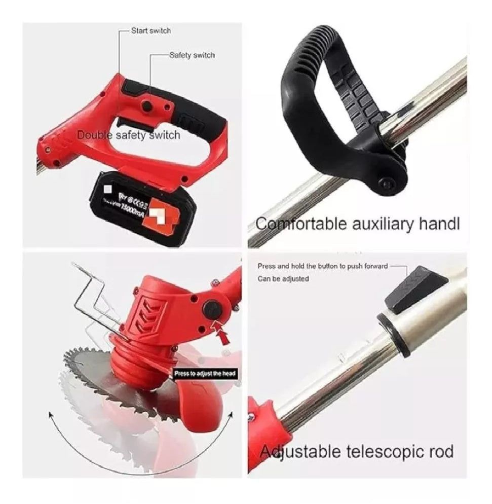 Guadaña Max Turbo Blade™ - ¡De un jardín descuidado a una obra de arte en minutos! + con Batería Extra + Regalos 🎁