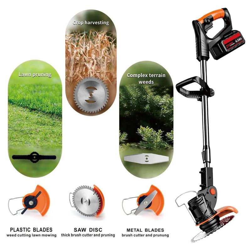 Guadaña Max Turbo Blade™ - ¡De un jardín descuidado a una obra de arte en minutos! + con Batería Extra + Regalos 🎁