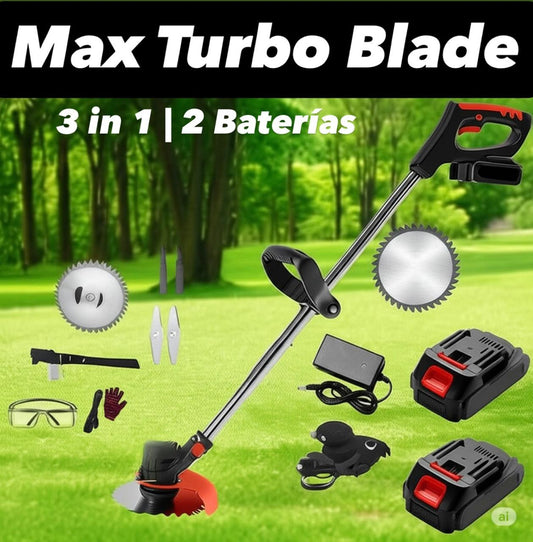 Guadaña Max Turbo Blade™ - ¡De un jardín descuidado a una obra de arte en  minutos! + con Batería Extra + Regalos 🎁